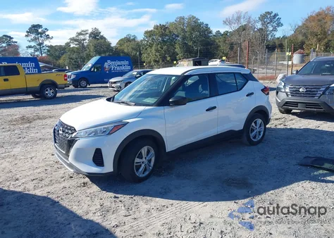 2023 Nissan Kicks S Xtronic Cvt from USA, damaged, VIN 3N1CP5BV7PL565313